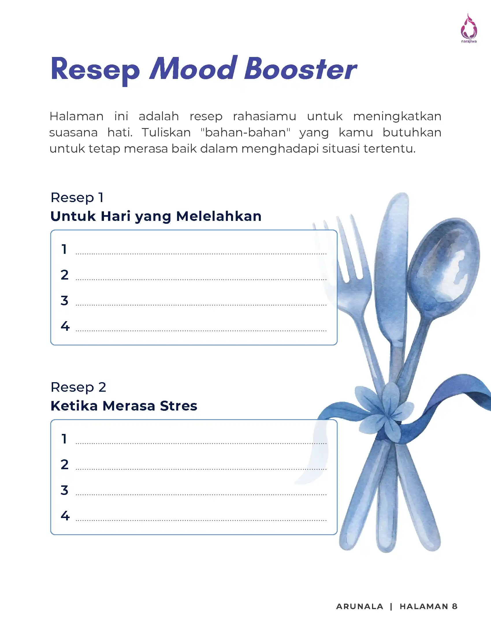Resep Mood Booster